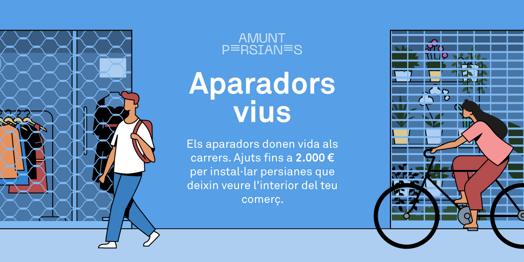 El període per presentar-te als ajuts estarà obert fins al 30 de setembre