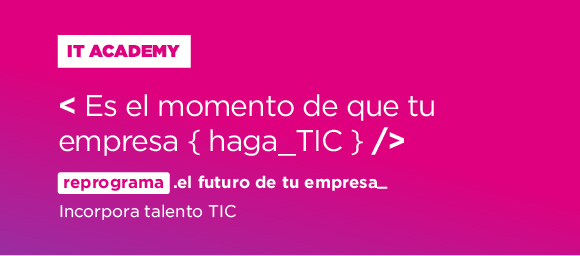 Incorpora talento TIC y reprograma el futuro de tu empresa