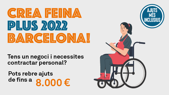 New call for grants Crea Feina Barcelona Plus 2022