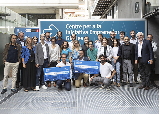 Titanium i Solar Box, projectes guanyadors del B-Blue