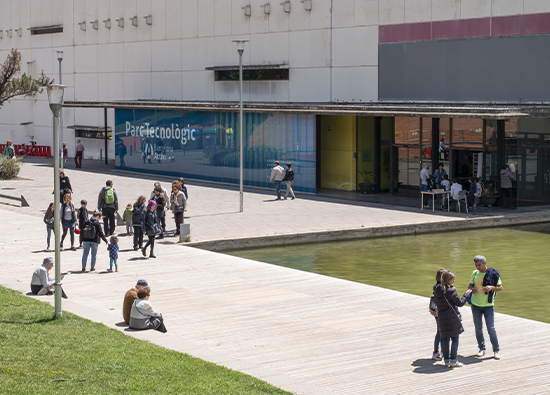 Open-doors of the Technology Park for the 'Festa Major de Nou Barris'