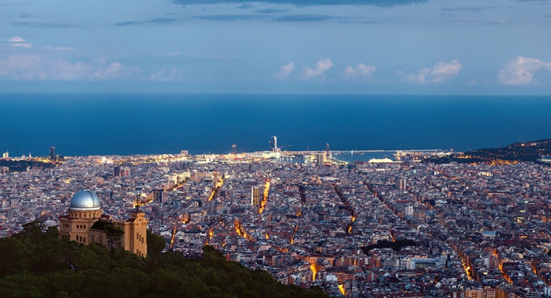 La ciutat de Barcelona.