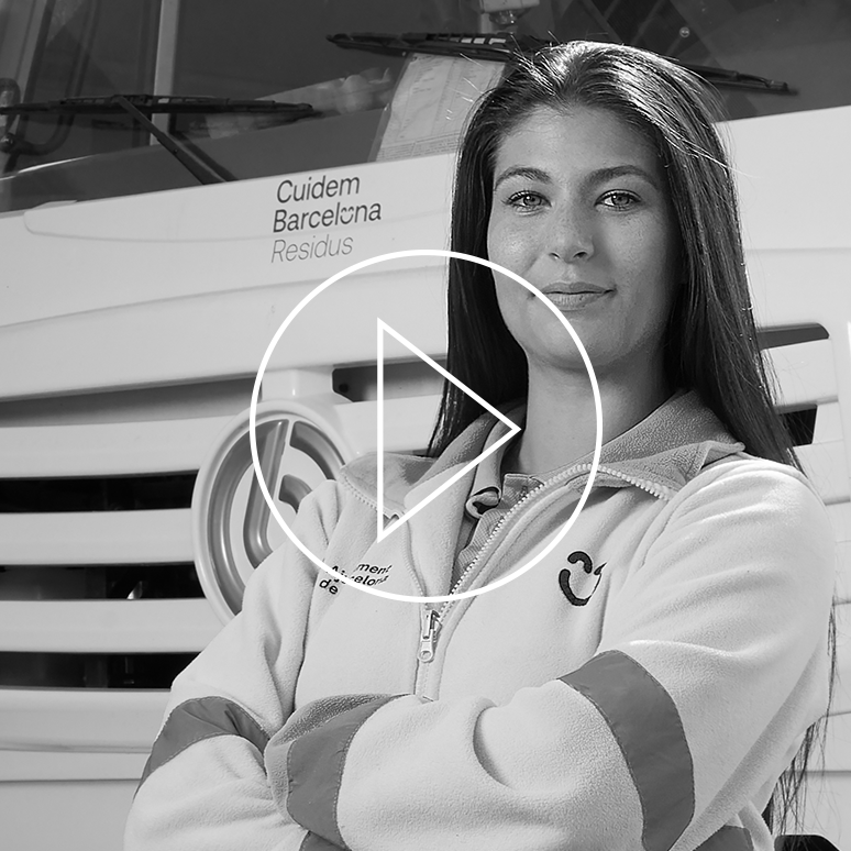 Eva Gómez - Auxiliar administrativa i cursant carnet de camió d'Urbaser