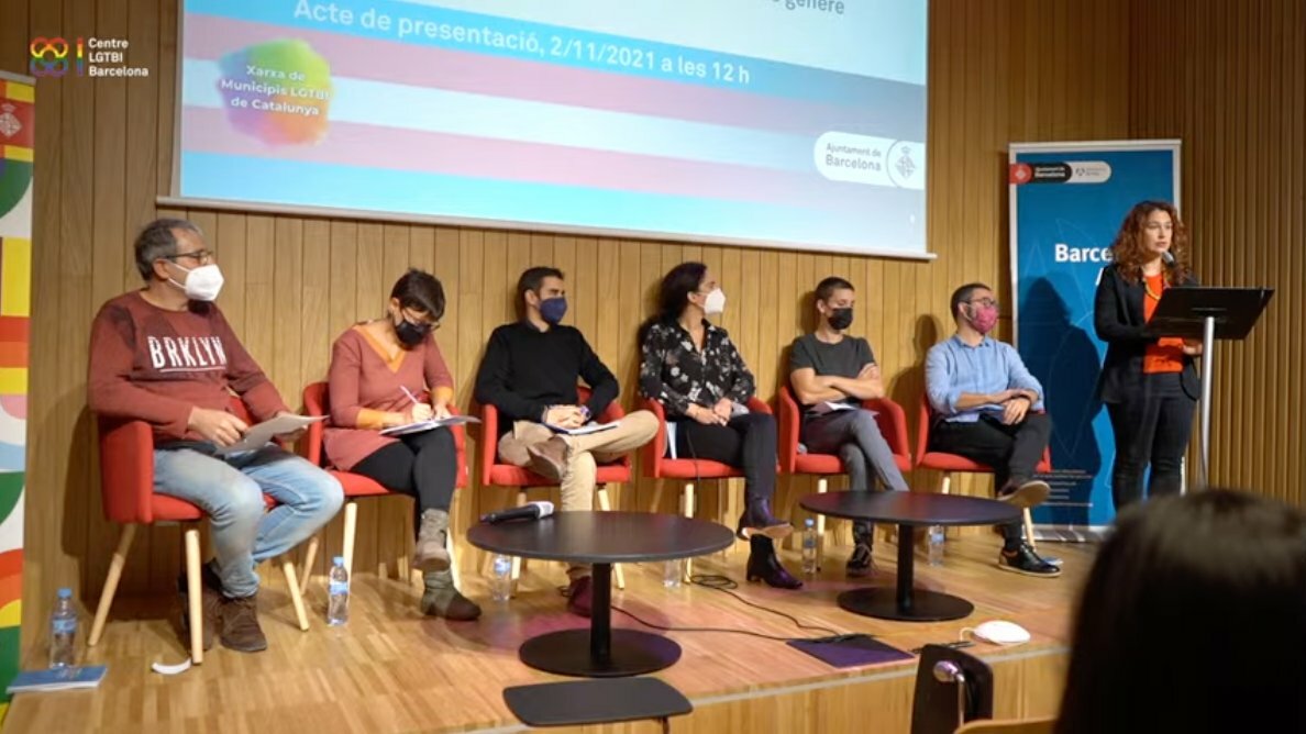 Acto de presentación de las dos guías para la inserción laboral de las personas trans