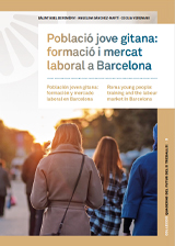 Portada del cuaderno Población joven gitana: formación y mercado laboral en Barcelona