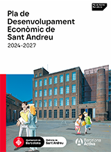Portada del Pla de Desenvolupament Econòmic de Sant Andreu 2024-2027