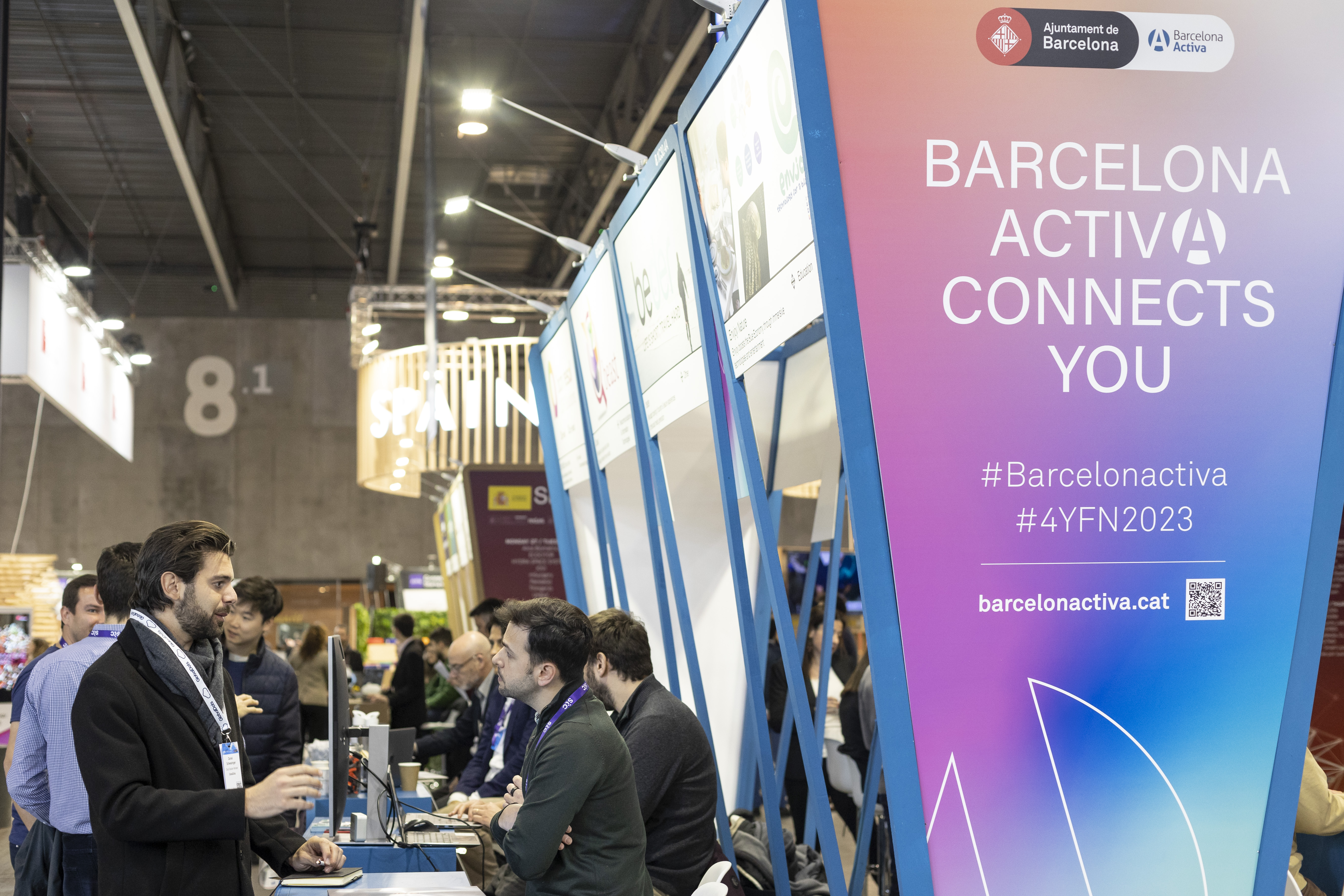 Barcelona Activa will form part of the 4YFN-MWC congress from 26th to 29th February to boost the city's entrepreneurial ecosystem