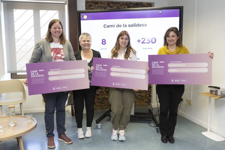 El jurat ha guardonat les tres millors iniciatives participants al programa de suport a iniciatives d’ESS gestionades o liderades per dones