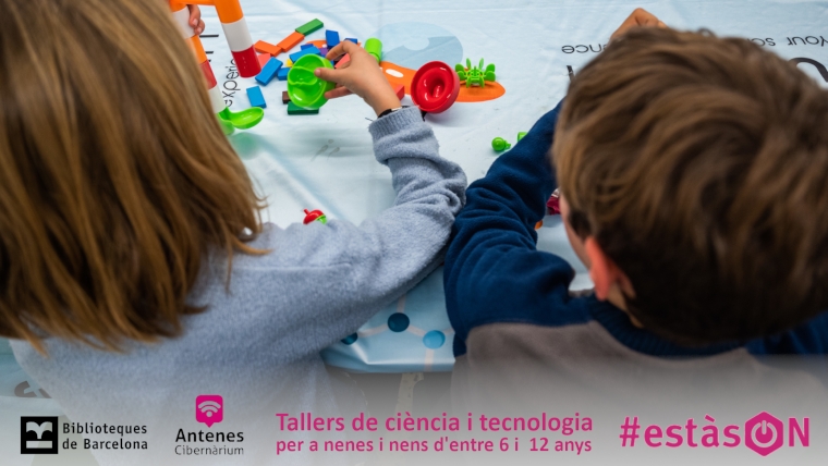 Los talleres EstàsON llegan a 11 bibliotecas de la ciudad con 20 ediciones entre el 22 y el 31 de diciembre, para niños de 6 a 12 años.