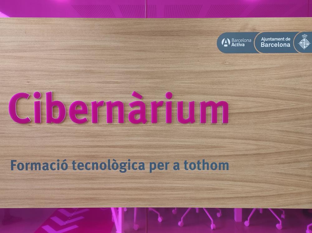 Cartell Cibernàrium Nou Barris