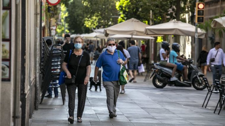 A street in Sants-Montjuïc